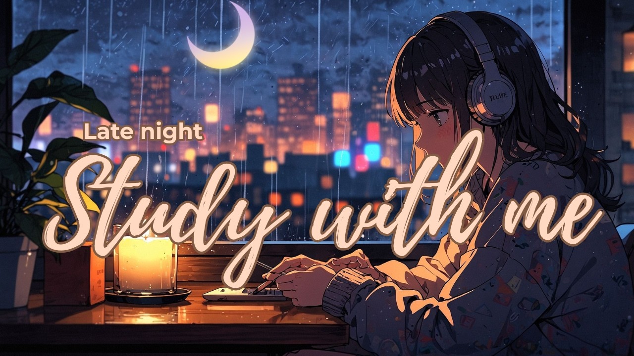 You Don’t Need Motivation Tonight 🌙 | Late Night Study With Me | Calm Lofi Hip Hop