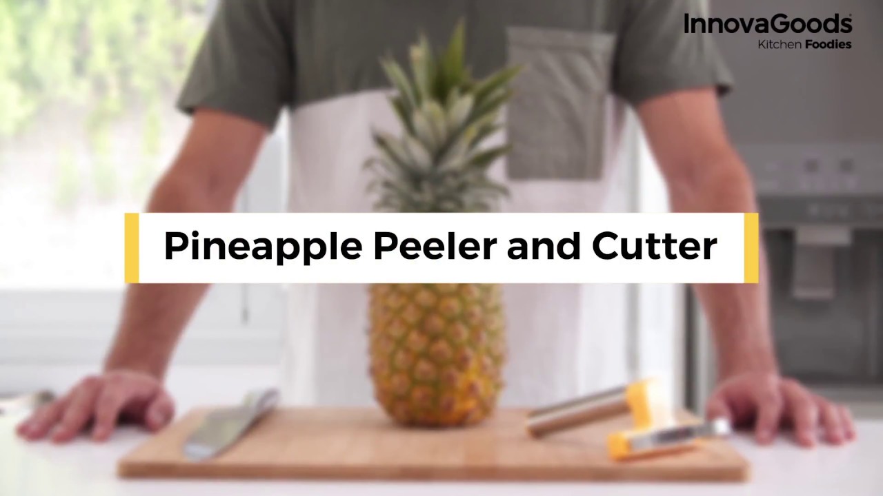 InnovaGoods Kitchen Foodies Pineapple Peeler and Cutter