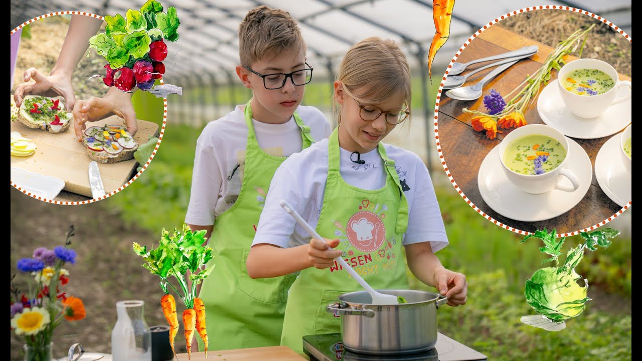 Erdäpfelsuppe mit Grünzeug | Kleine Kinderzeitung