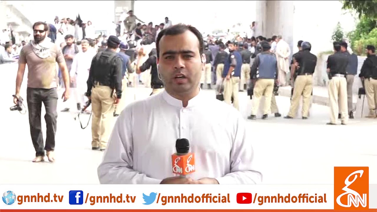 Pishawar Dr Protest