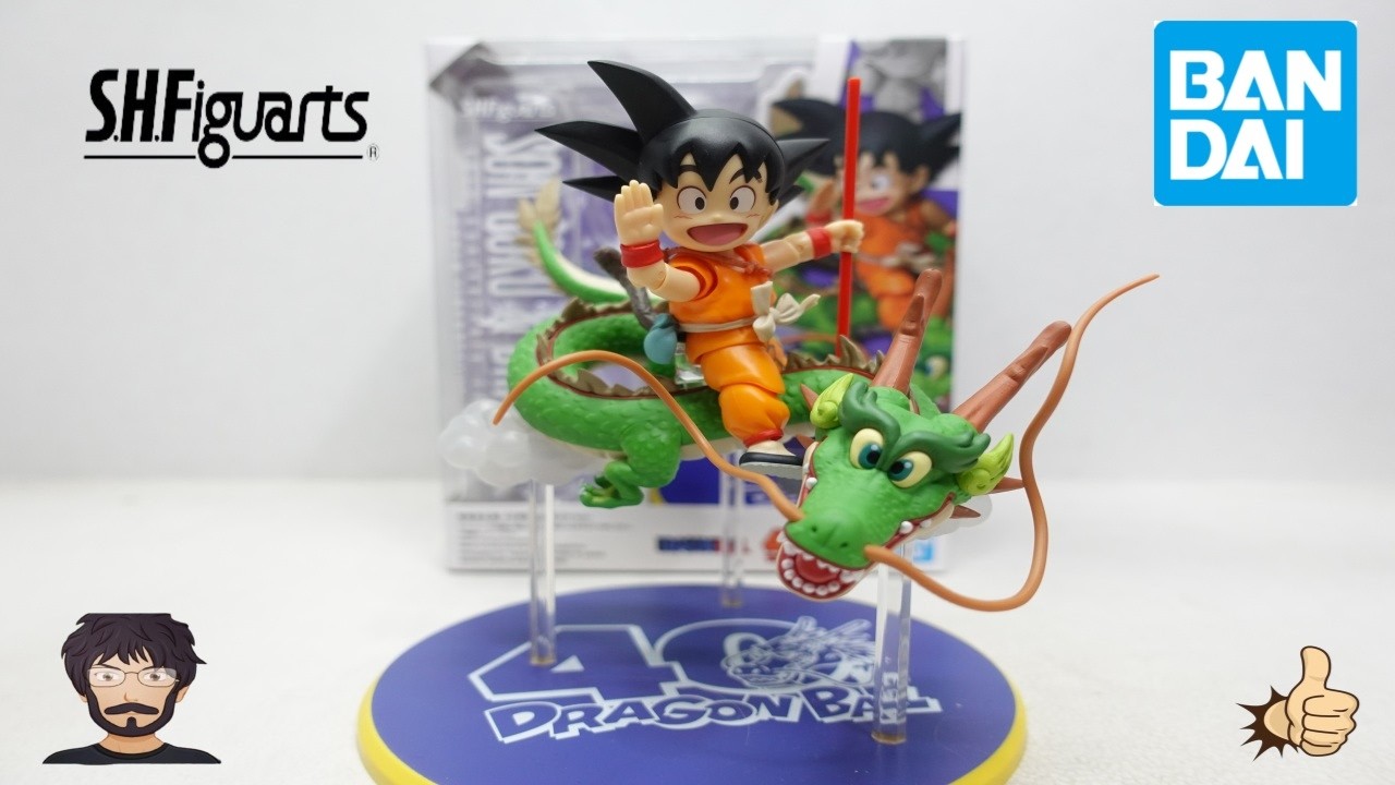Review Son Goku & Dragon 40th Anniversary Edition SHF Tamashii Nations | ESPAÑOL | Q Monitos Review