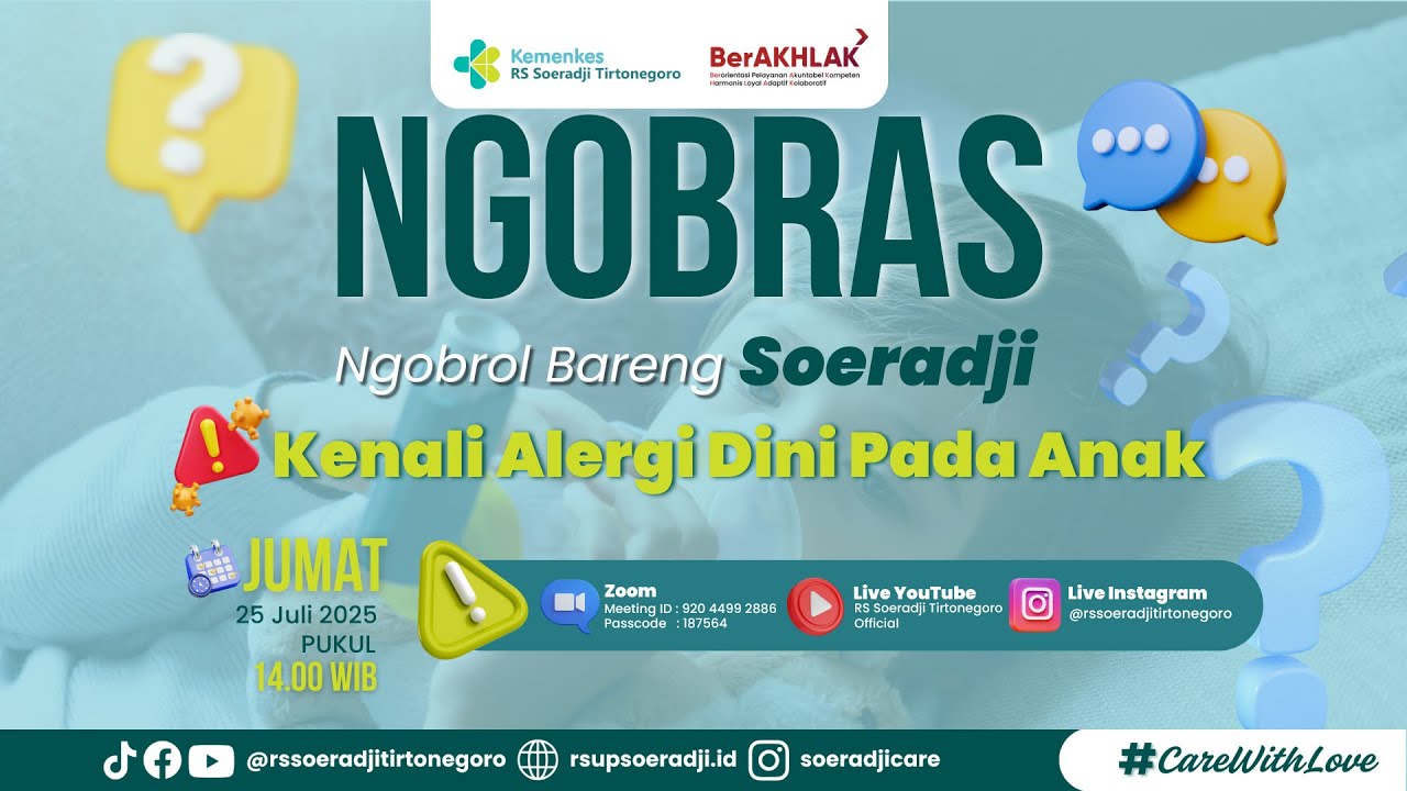 NGOBRAS - Kenali Alergi Dini Pada Anak