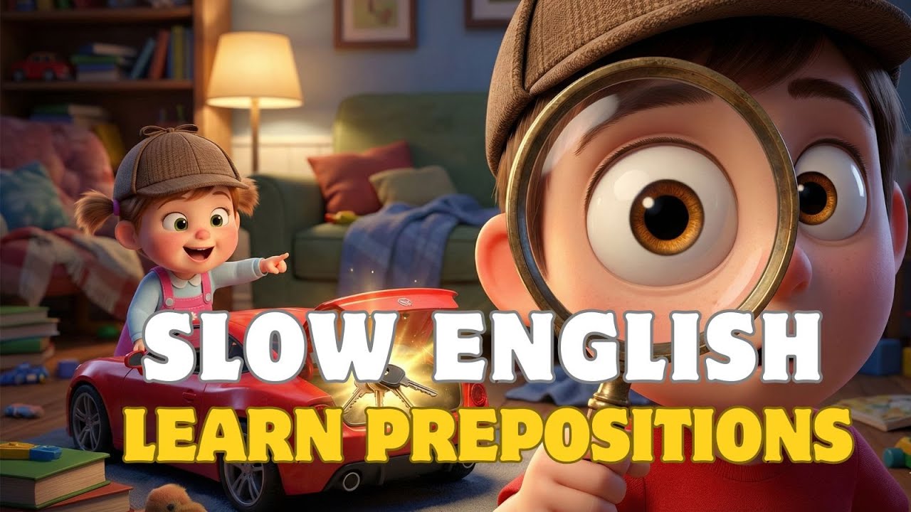 Speark English: Lost & Found Mystery! 🔍 Learn Prepositions | Detective  Vocabulary with Sarah Family