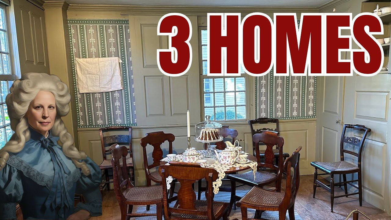 Colonial Charm Unveiled: A Tour of 3 Historic Homes