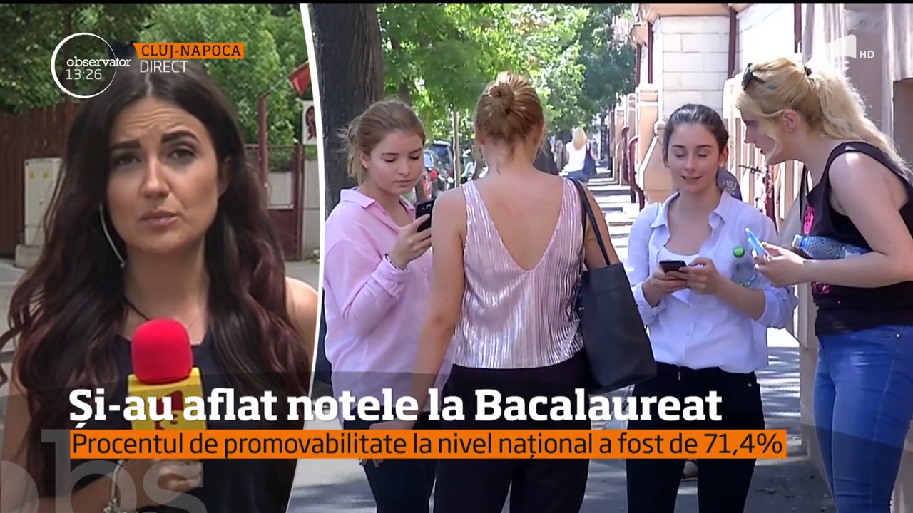 Absolvenţii de liceu şi-au aflat notele la BAC