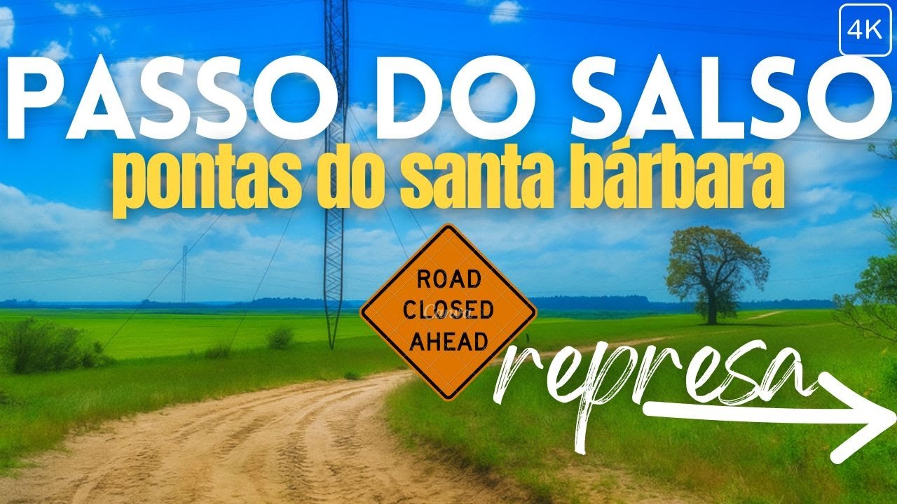 📌PASSO DO SALSO: Até a represa de Pontas do Santa Bárbara @BixoGeografico @JapaEstradacomFabi