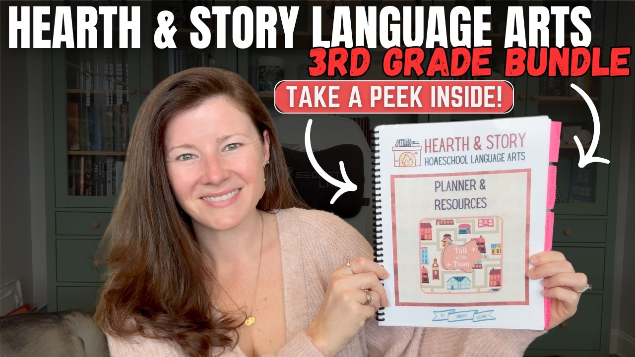 Hearth & Story LA *3rd Grade* || Flip Through and First Impressions || Secular Homeschool Curriculum
