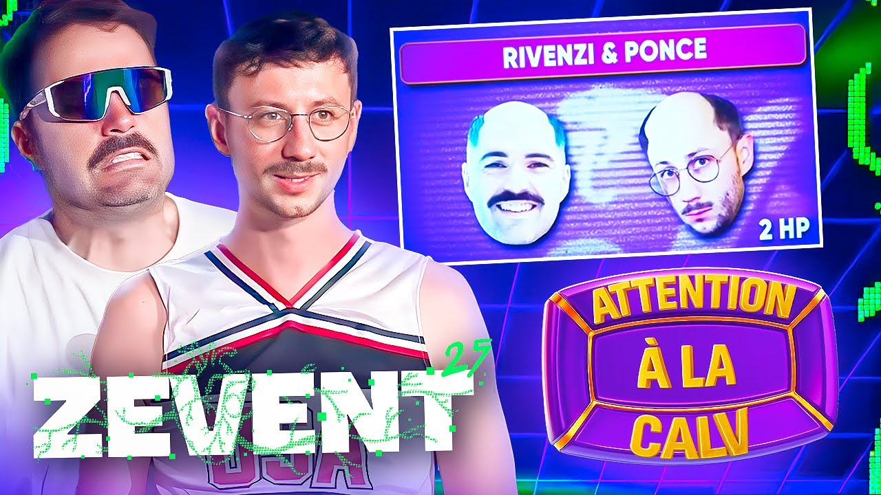 React - Vous m'avez d&eacute;j&agrave; vu chauve ? - Attention &agrave; la Calv' ZEVENT 2025