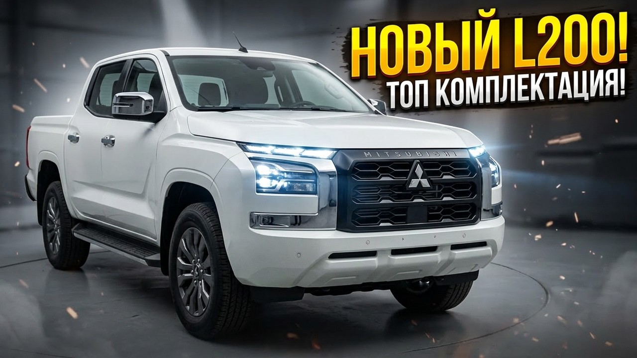 Обзор на новый Mitsubishi L200 Sportero 2024
