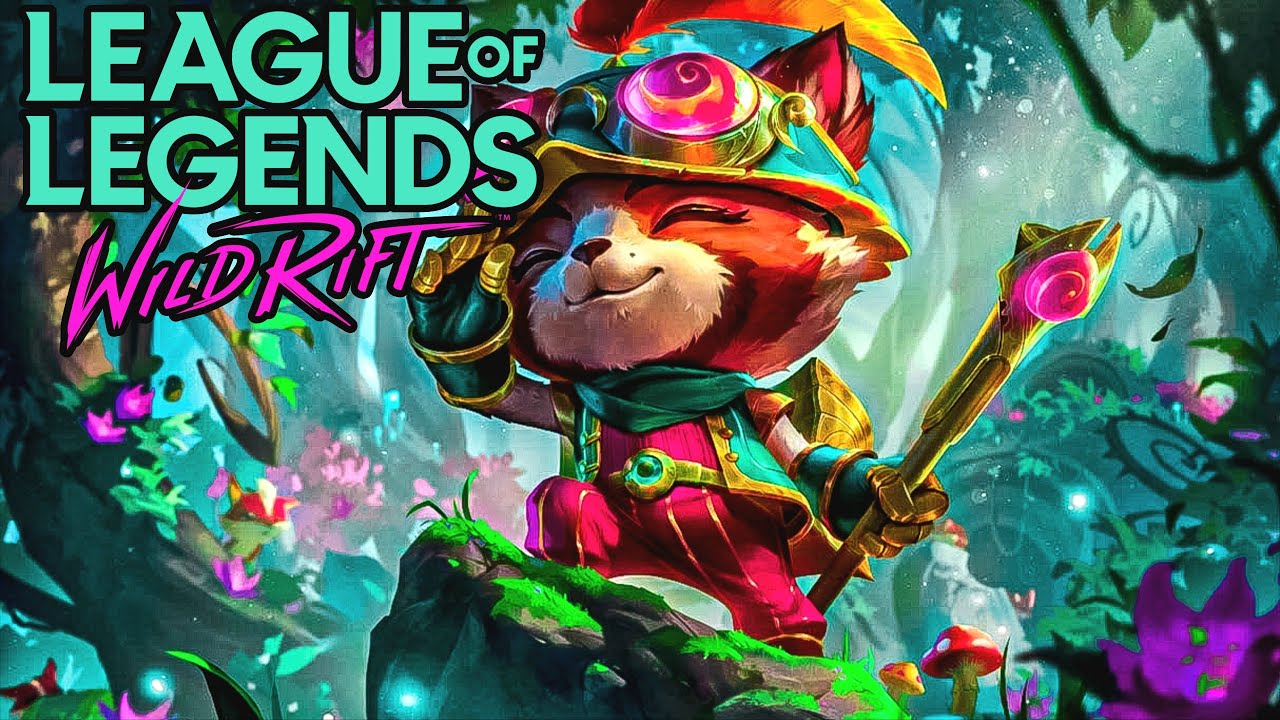 LOL WILD RIFT - FIZ UM TEEMO AD E DEU BOM 