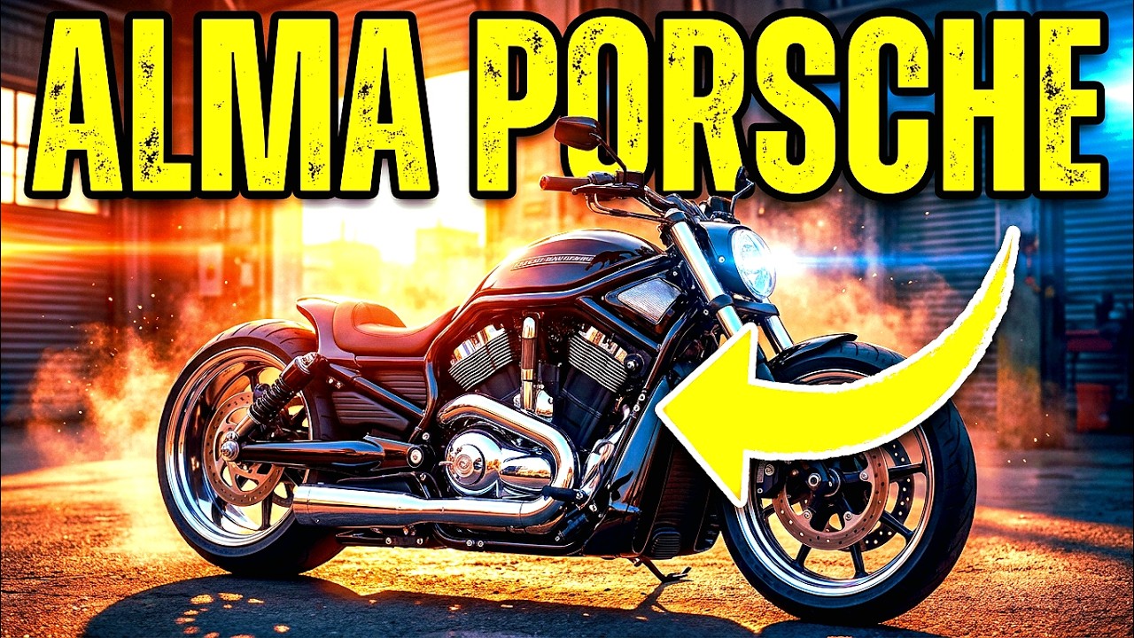 Harley с ДНК Porsche, разделивший фанатов |  ВРОД