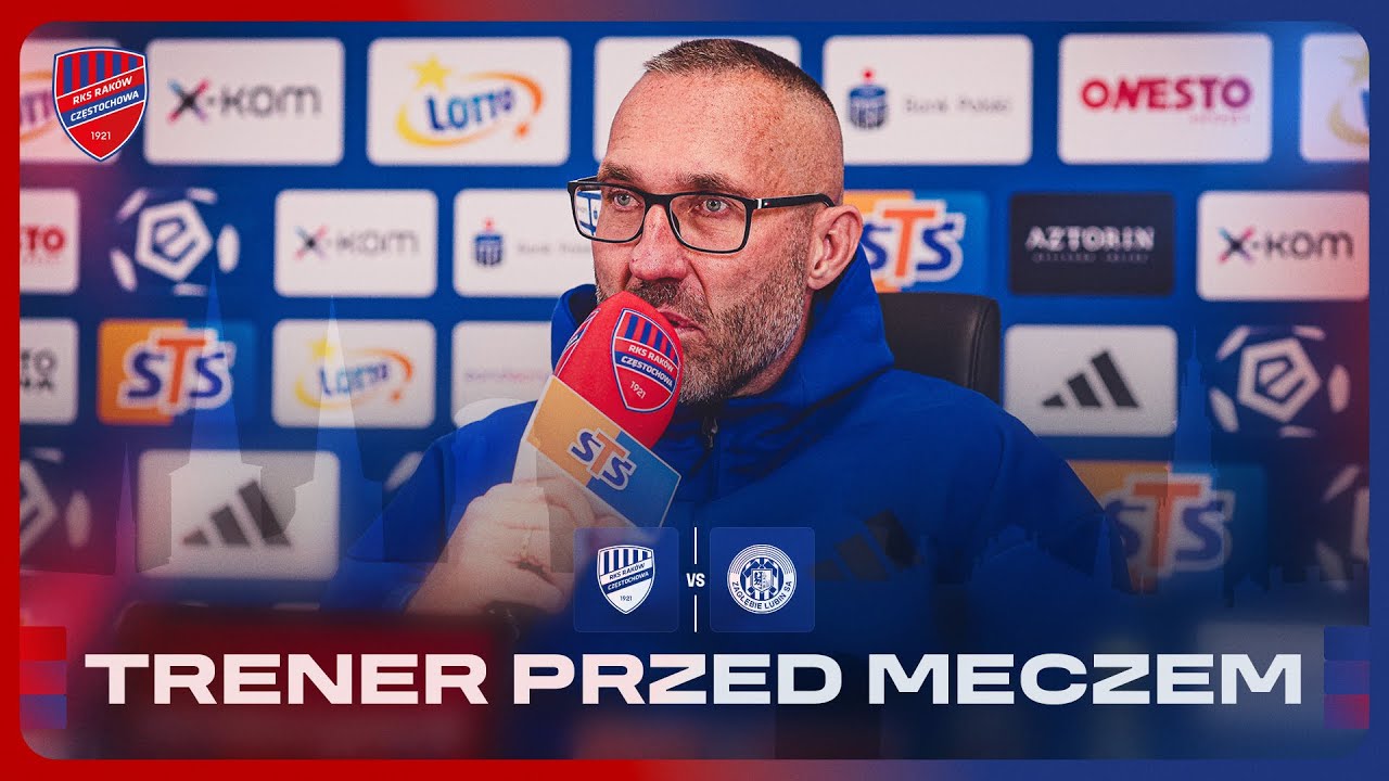 Konferencja prasowa przed meczem z Zagłębiem Lubin