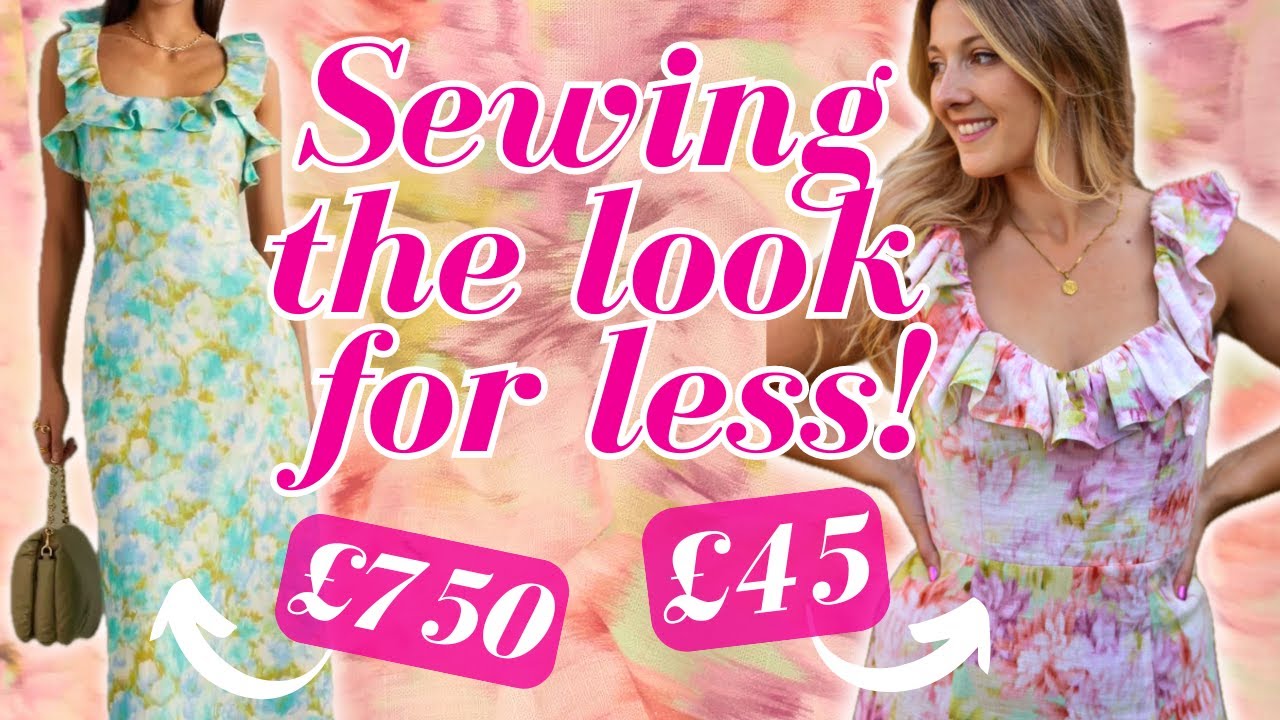 My week in Sewing! Make a designer inspired dress with the Simplicity S9326 pattern