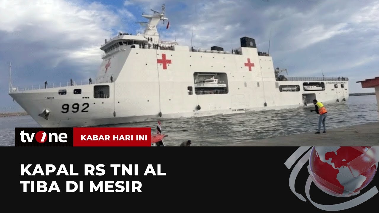 KRI dr. Radjiman Wedyodiningrat-992 Tiba di Mesir | Kabar Hari Ini tvOne
