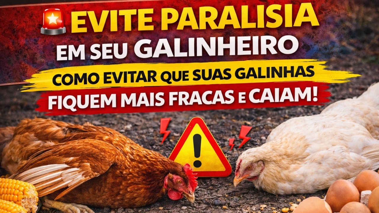 EVITE PARALISIA NO SEU GALINHEIRO! Veja Como Proteger Suas Galinhas Antes Que Seja Tarde!