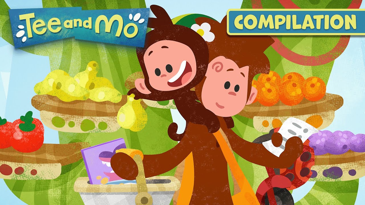 Ти помогает Мо! 🐒 Ти и Мо | Сезон 1 | ПОДБОРКА КЛИПОВ 🙈 25+ МИНУТ