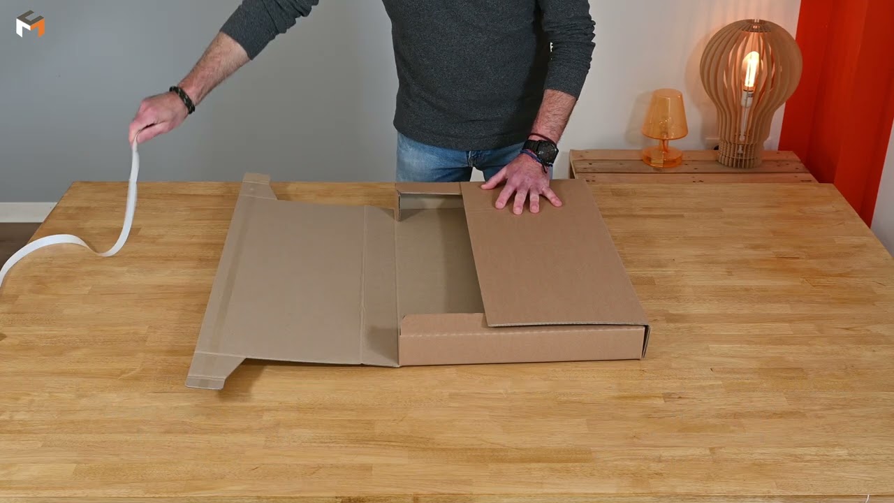 Emballages carton pour expédition de cadres et tableaux
