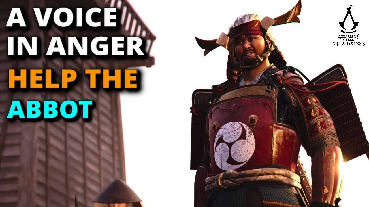 AC Shadows | A Voice in Anger – Help the Abbot Quest