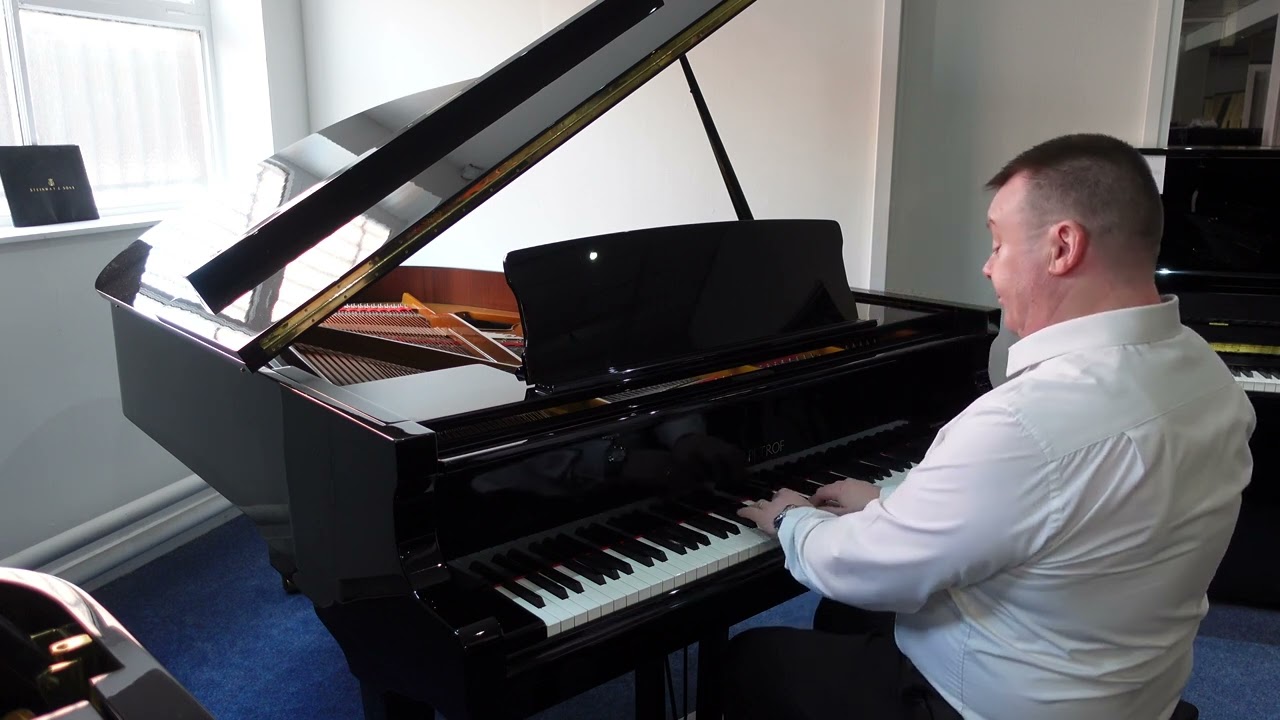 Б/у рояль Petrof Model iii 193 | Полированное черное дерево | Rimmers Music 
