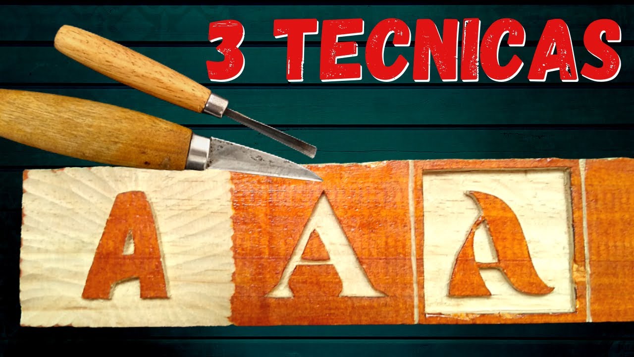🅰️ Como hacer LETRAS DE MADERA para LETRERO, diferentes tecnicas FACILES [WOODWORKING]