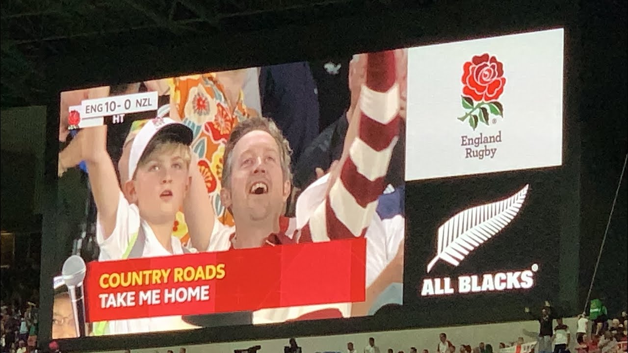 カラオケタイム！ カントリーロード Country Road Rugby World Cup 2019 in Yokohama International Stadium Karaoke Time