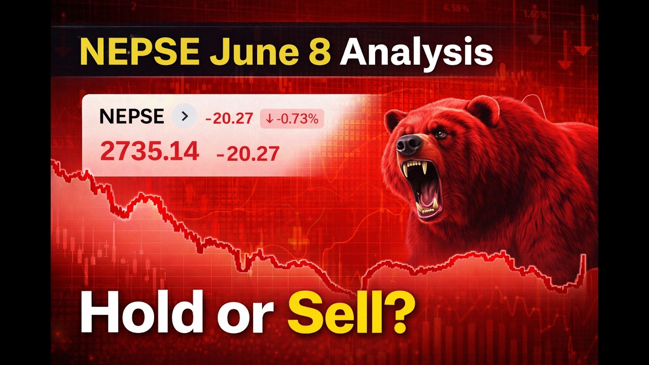 June 8 | Nepse Update | Stock Market Analysis by Ram Hari Nepal