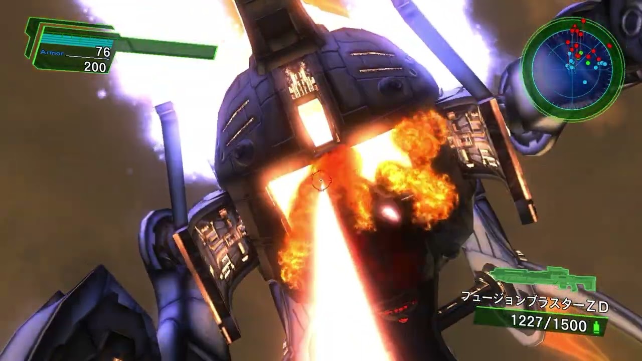 【EDF4.1 FNS】レンジャー初期体力Inf縛りM65 重装要塞追撃戦 地球防衛軍4.1
