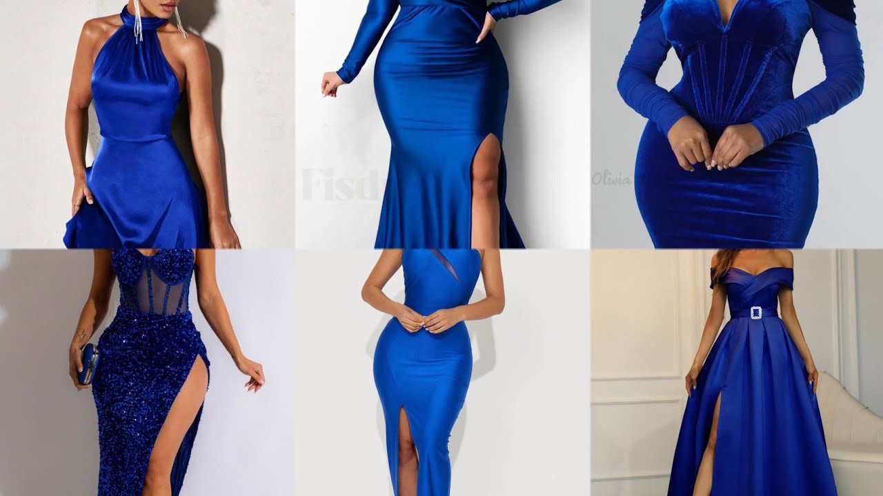 30+Royal blue 💙 Dresses Outfits|Tready Blue Outfits