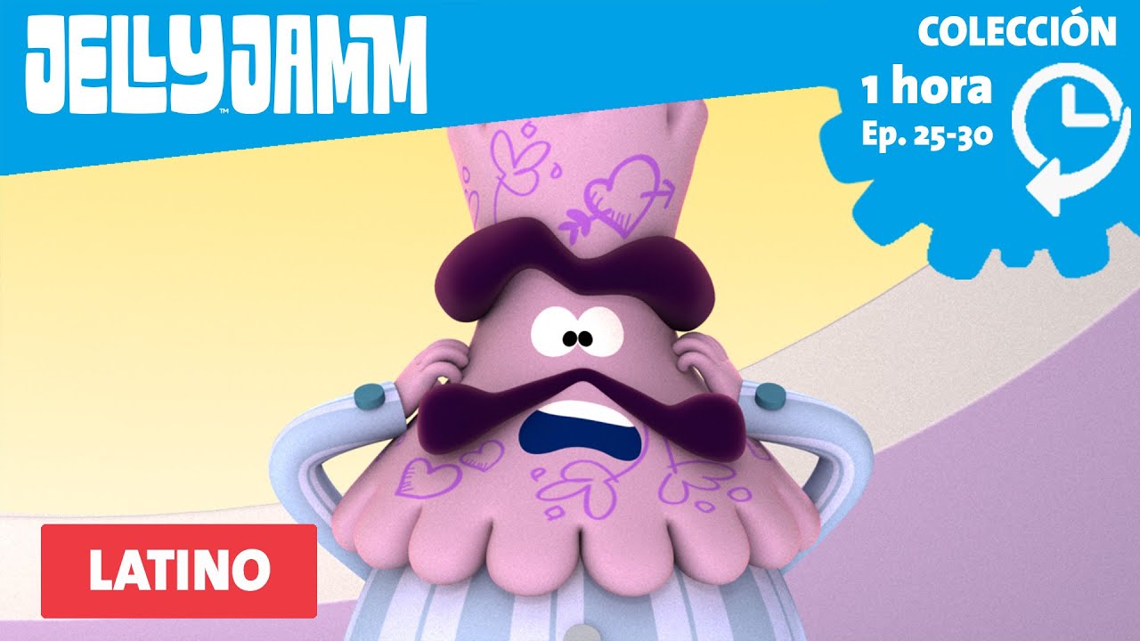 Caricaturas Infantiles. 1 Hora de Jelly Jamm. Ep. 26-30 completos en latino