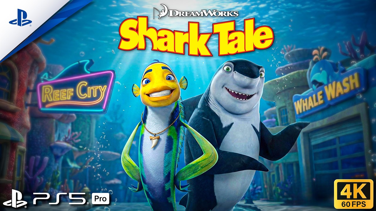 Shark Tale - PS5™ Gameplay [4K 60FPS]