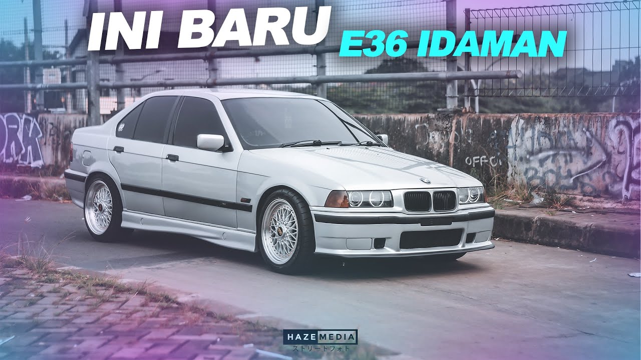 GANTI BODYKIT FULL BUMPER MTECH BMW E36 320i LANGSUNG GANTENG BANGET !!!