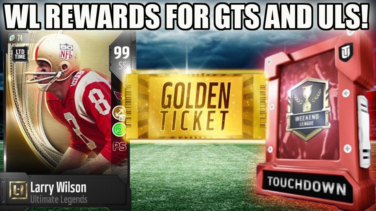TOP 100 WL REWARDS FOR GTS AND ULS! UL ULTIMATE PACK! | MADDEN 18 ULTIMATE TEAM