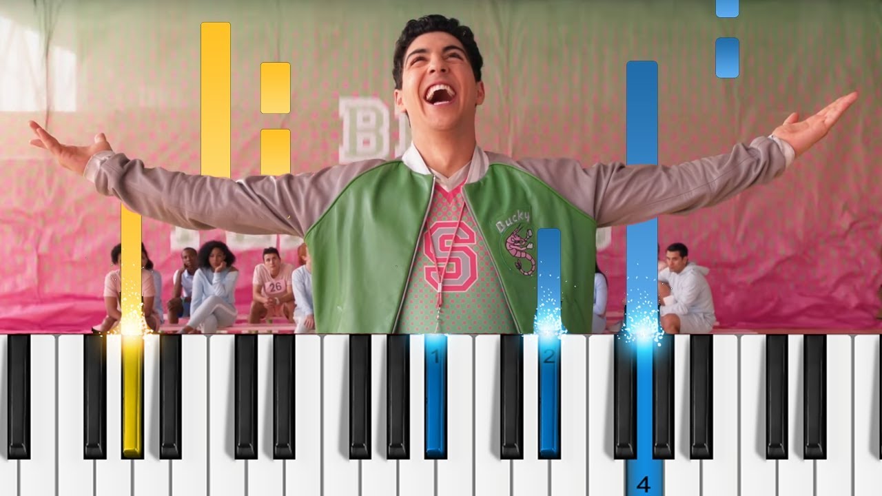 Disney's ZOMBIES - Fired Up - Piano Tutorial / Piano Cover
