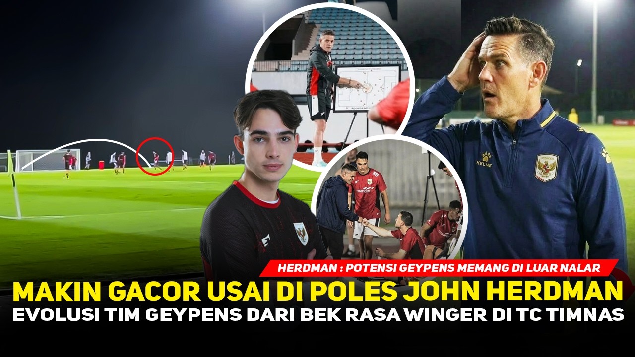 LANGSUNG CURI PERHATIAN DI TC TIMNAS❗️Tim Geypens Makin Setel Taktik Herdman di FIFA Series
