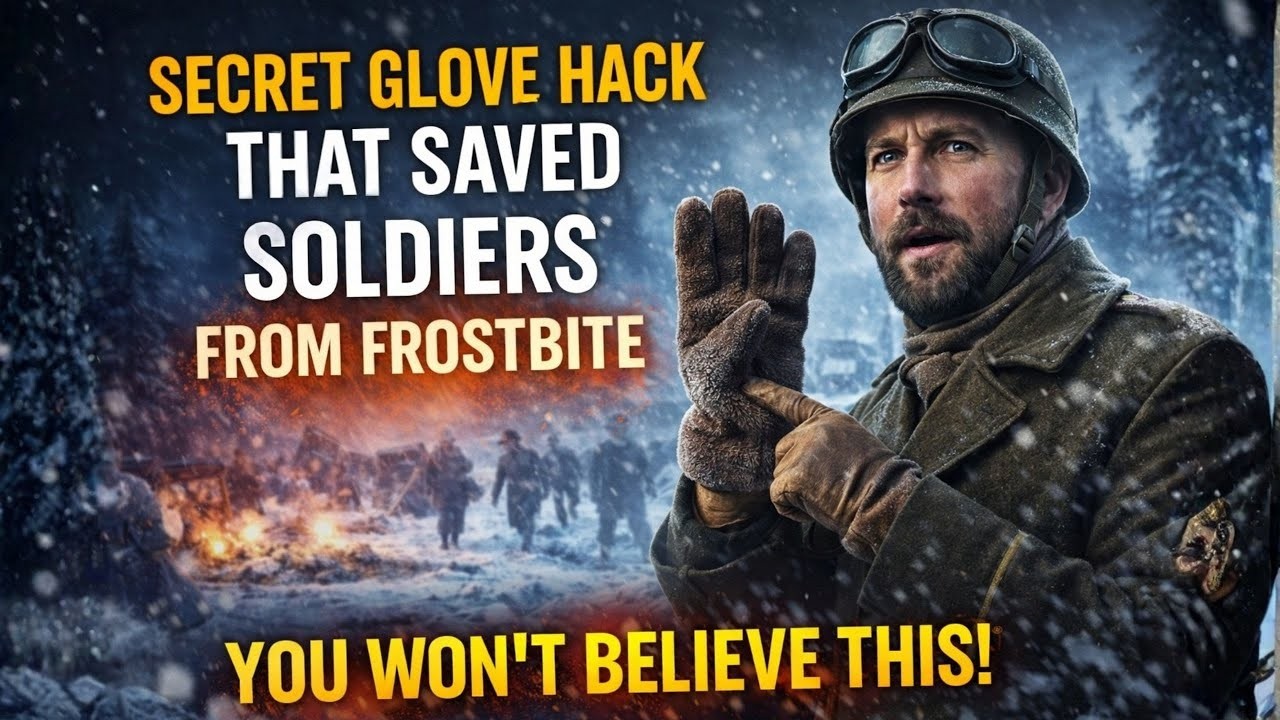 WWII’s Secret Glove Hack That Saved Soldiers From Frostbite!