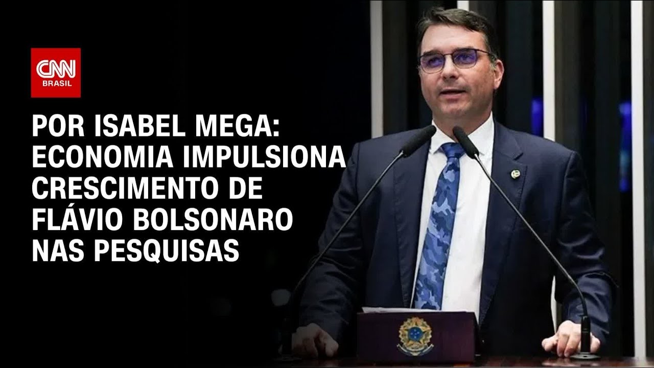 An&aacute;lise: Economia impulsiona crescimento de Fl&aacute;vio Bolsonaro nas pesquisas | BASTIDORES CNN