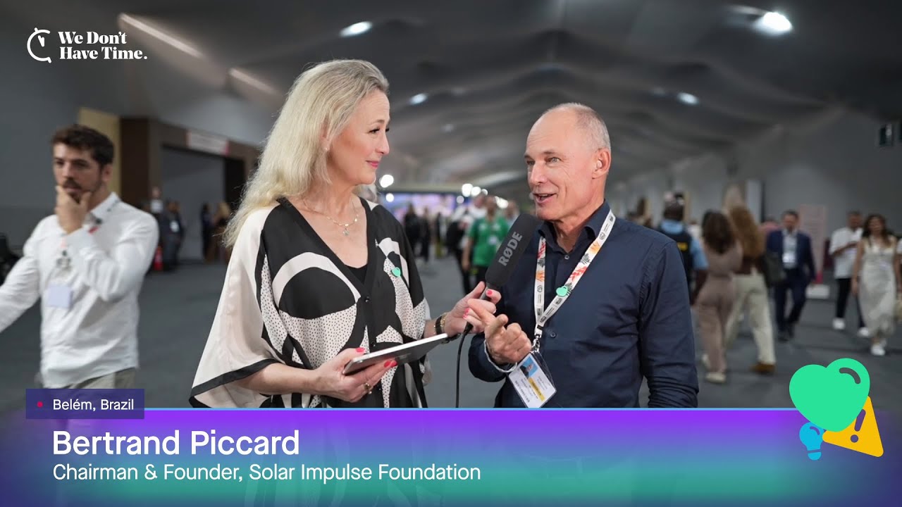 Бертран Пиккар, Solar Impulse Foundation &mdash; интервью на COP30