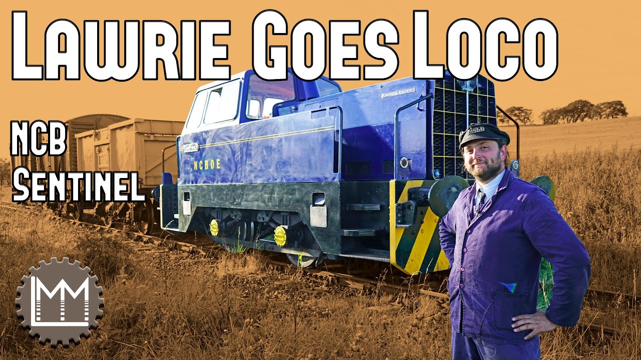 Sentinel on guard - The National Coal Board Locomotive, preserved where it worked! LGL Ep.24