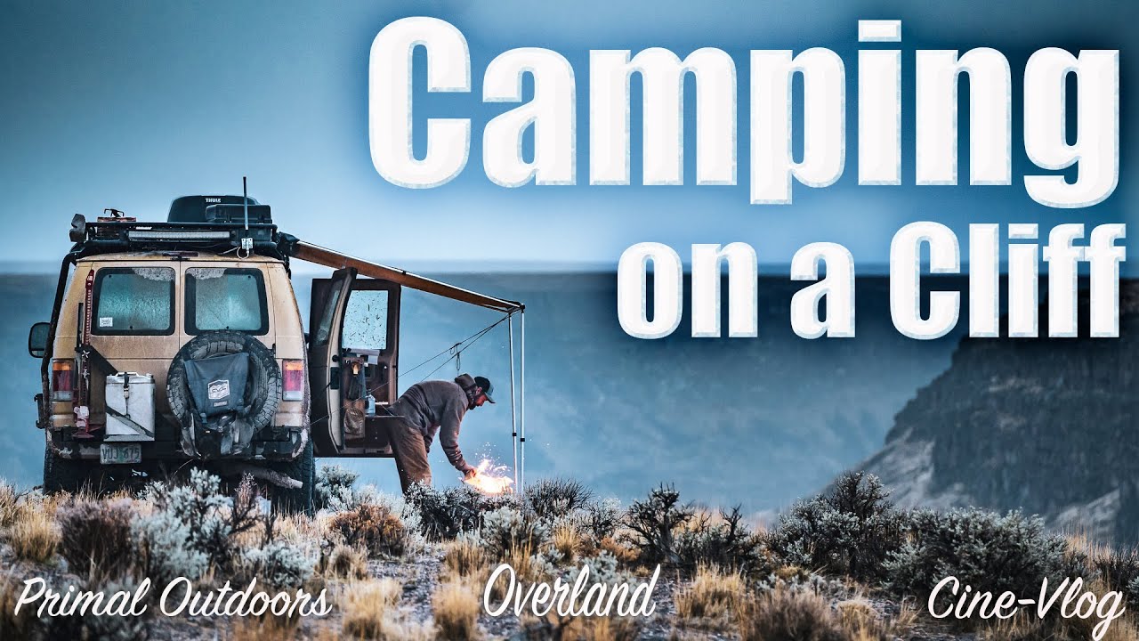 Alvord Desert to Owyhee Overland Route Day 2 - Camping on a Cliff