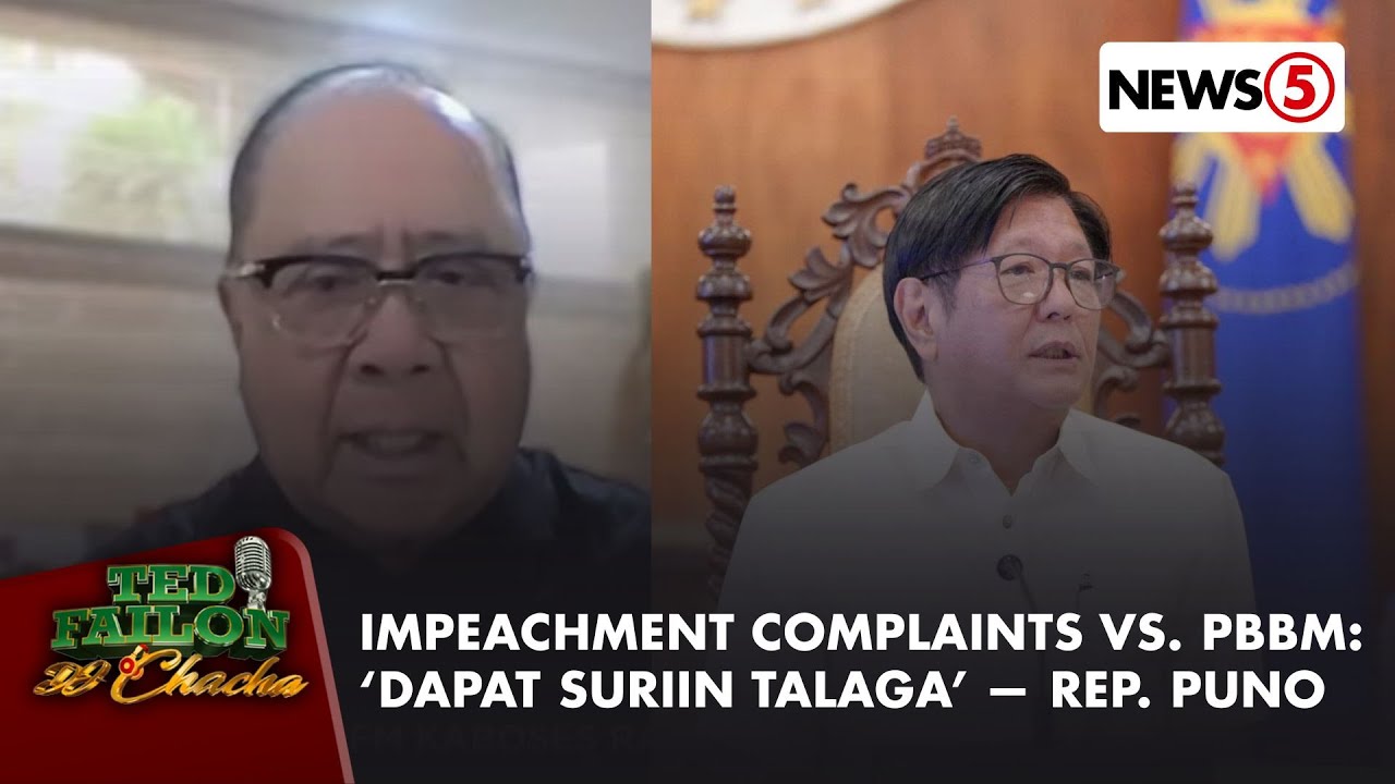 Dalawang impeachment complaint vs. Pres. Marcos Jr., sinusuri na ng Kamara | Ted Failon & DJ Chacha