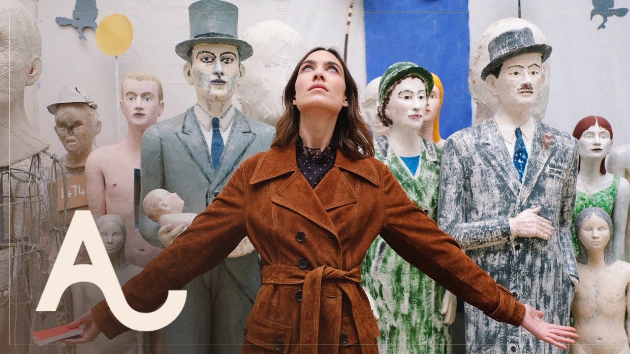 Alexa Chung Learns about Art at the RA Summer Exhibition | ALEXACHUNG