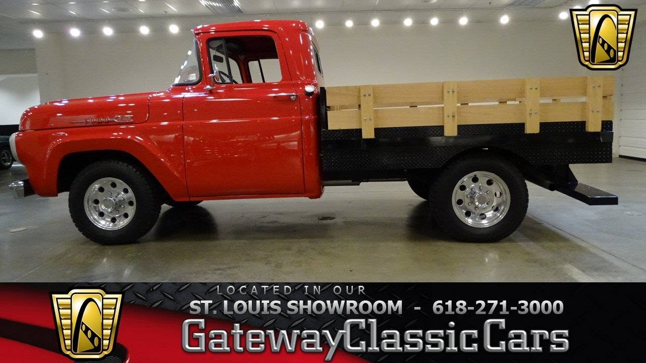 #7138 1960 Ford F250 - Gateway Classic Cars of St. Louis