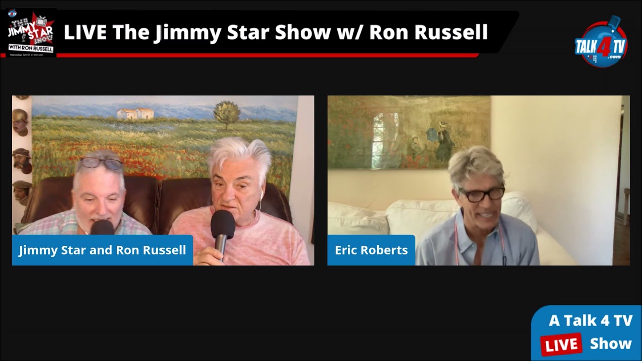 Eric Roberts @EricRoberts | @DrJimmyStar @RonRussellShow JimmyStarShowWithRonRussell JimmyStarsWorld