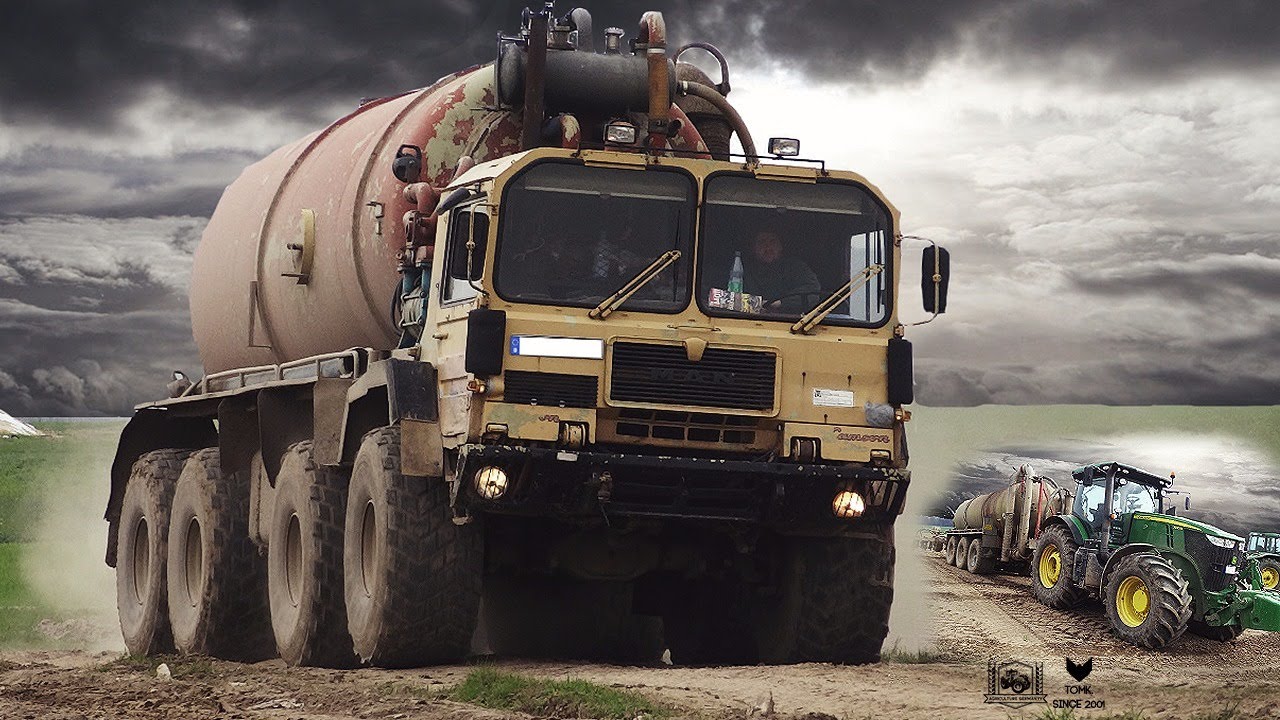 Gülle ausbringen | MAN M 1001 | Raketenschlepper | Agriculture Germanyy