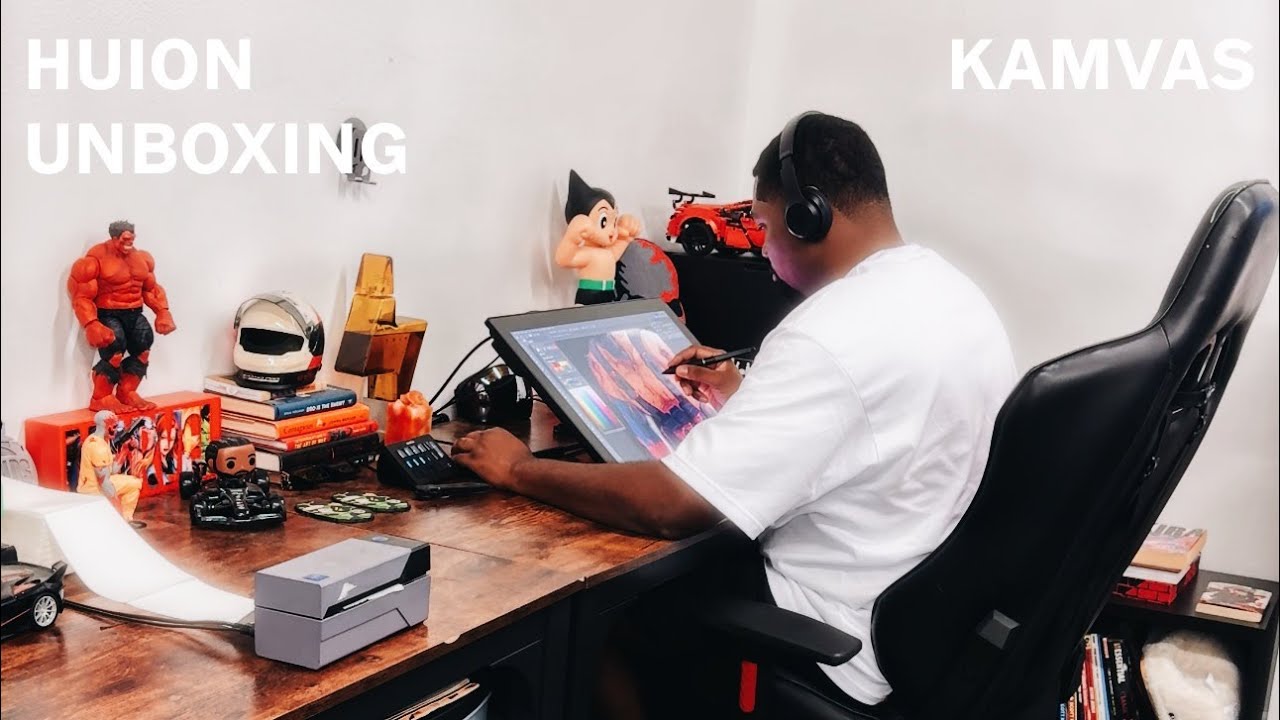 Huion Kamvas Pro 24 Unboxing 