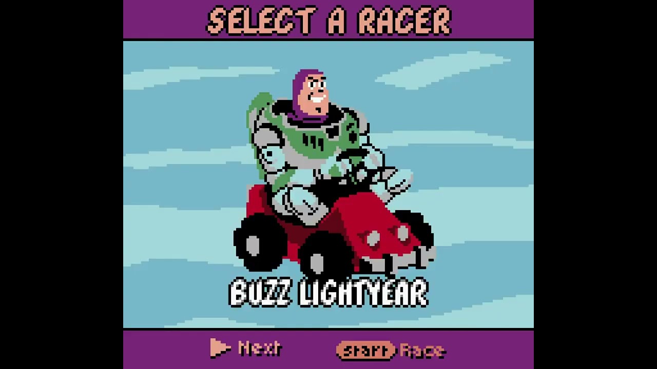 Toy Story Racer (GBC) - 10x Speed Up - Full Game Playthrough