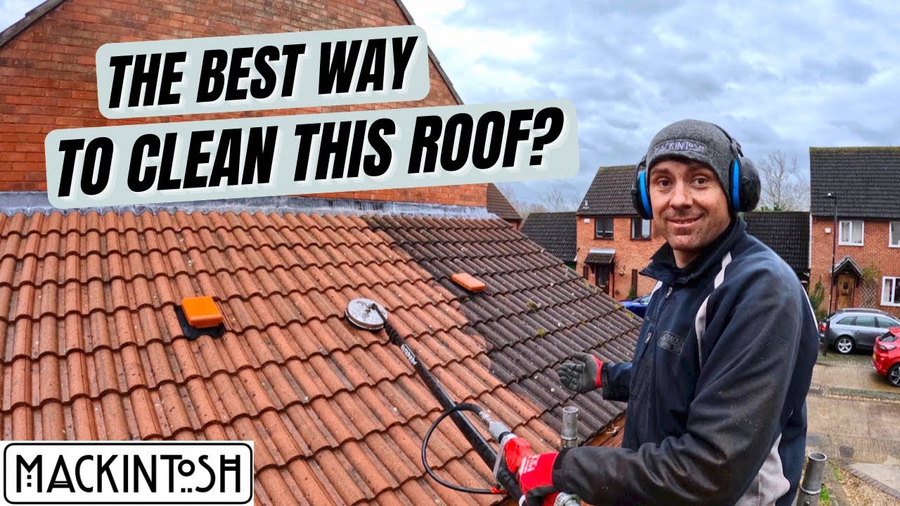 The Best Way To Clean This Roof!