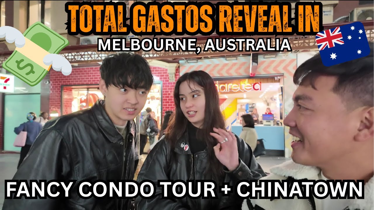TOTAL EXPENSES IN MELBOURNE AUSTRALIA: Fancy Condo Tour + Chinatown