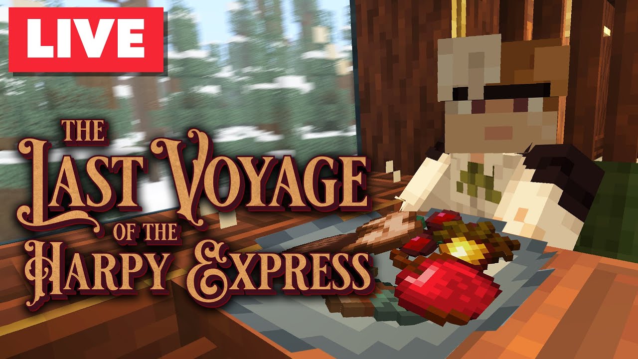 🔴 VAMPIRES SMP play The Last Voyage of the Harpy Express (Minecraft)