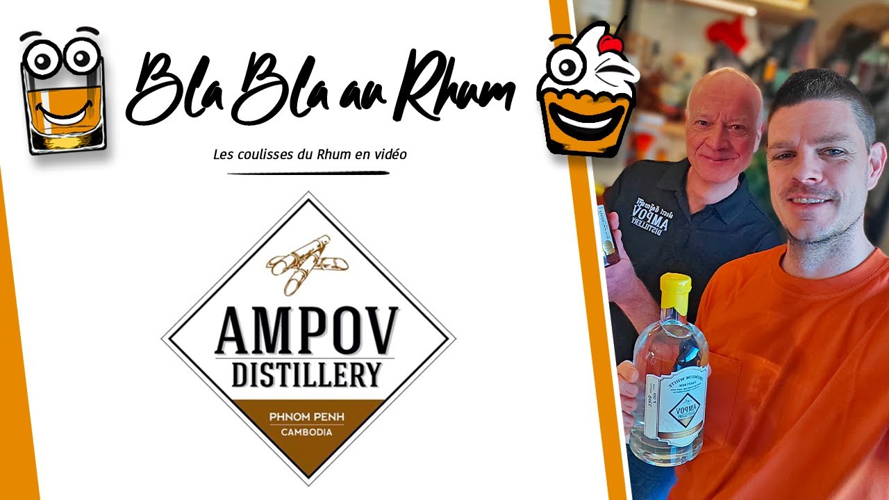 Bla Bla au #Rhum AMPOV Distillery Cambodia